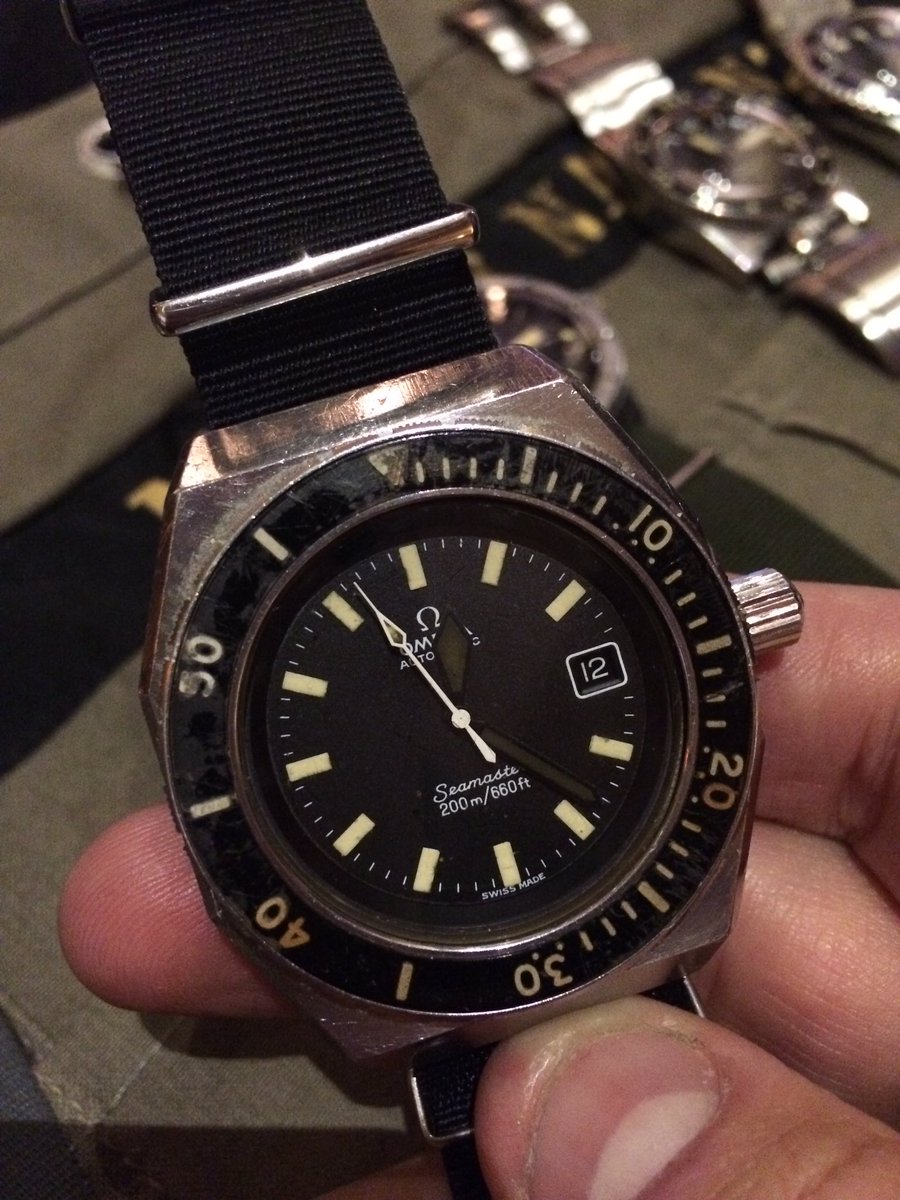 dagbert's tweet photo. apparently I have some homework reading to do on this insanely rare MN-issued Seamaster #redbarsf https://t.co/Ee5ccHdVbL
