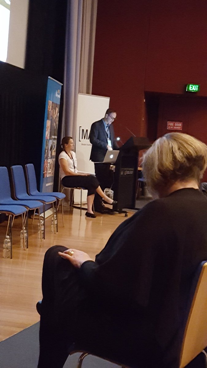 emmamroz89's tweet photo. #lukedonegan speaking on marketing at #worldheritage site #fremantleprison #MAWA16 https://t.co/nRknlwKuZP