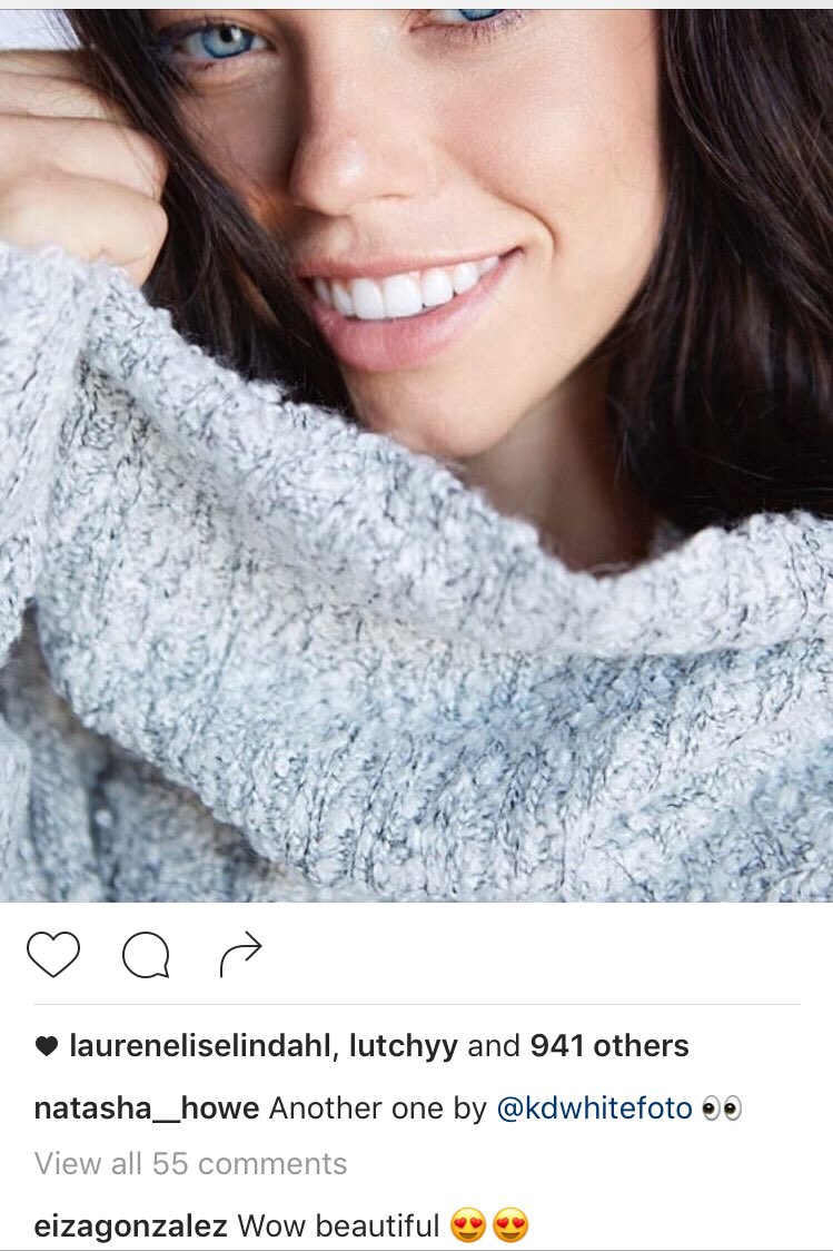 Natasha11howe's tweet photo. When @eizamusica comments on your pic... and you scream so loud your roomies thought you saw a clown outside 😅 https://t.co/pONGyWRw6A