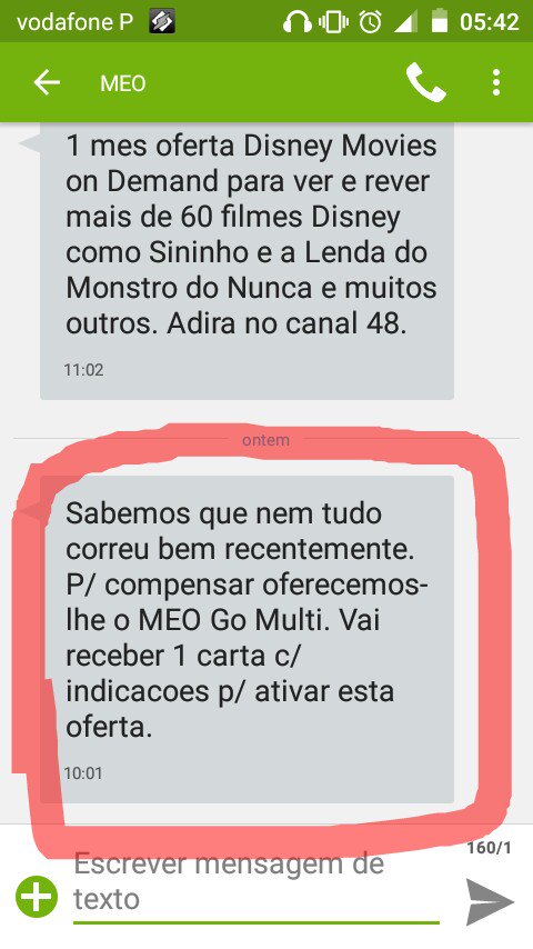 noligthz's tweet photo. @MEOpt agradeço a atenção mas não quero ofertas de novos serviços, apenas quero o serviço que pago! Poupem no papel e invistam nos clientes! https://t.co/Lz41cF005m