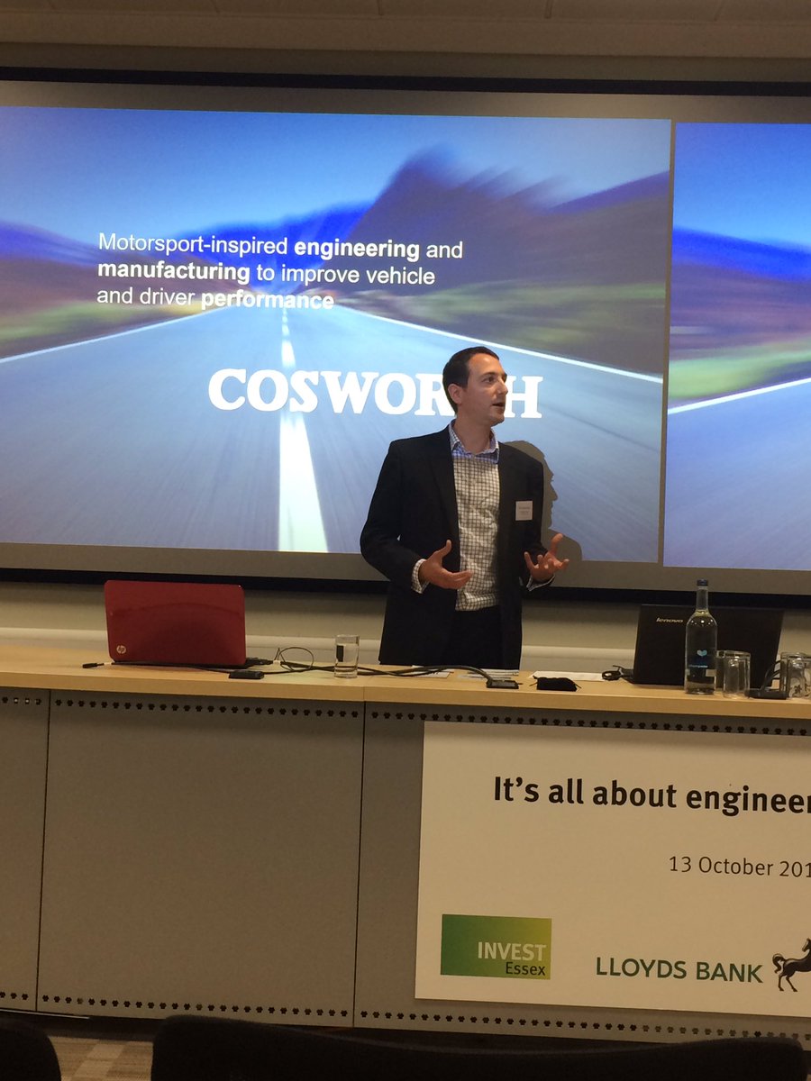 FiMcGon's tweet photo. Great presentation by Pio of @cosworth at #Aerospace &amp; #Automotive event TWI @YourLEP @investessex  @Signpost2Skills https://t.co/UWjXmifUP4