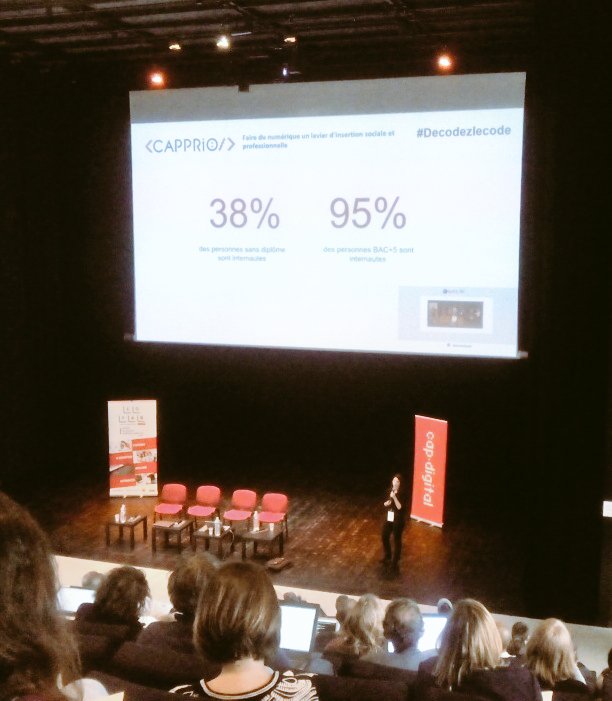 ask_asc's tweet image. #decodezlecode Présentation du dernier prpgramme, #capprio, avec 2 nombres chocs