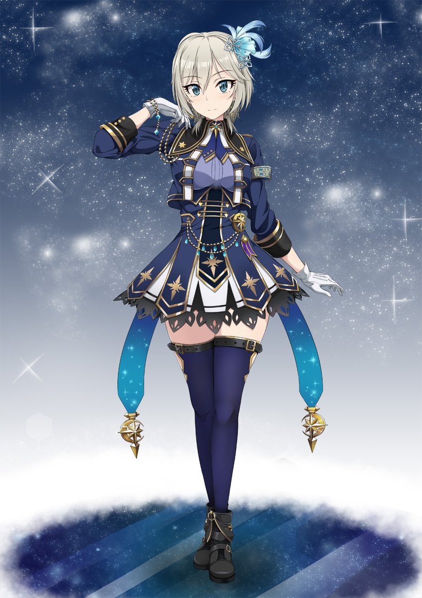 イノシラ Ssr 星を巡る物語 アナスタシアの立ち絵描きました 美波の生存本能ヴァルキュリアの衣装と合うと目にしたので色変えてみたらそれっぽくなってアーニャが星を巡るヴァルキュリアになりました イノシラ Ssr 星を巡る物語 アナスタシアの立ち絵描きました 美波の生存本能ヴァルキュリアの衣装と合うと目にしたので色変えてみたらそれっぽくなってアーニャが星を巡るヴァルキュリアになりました