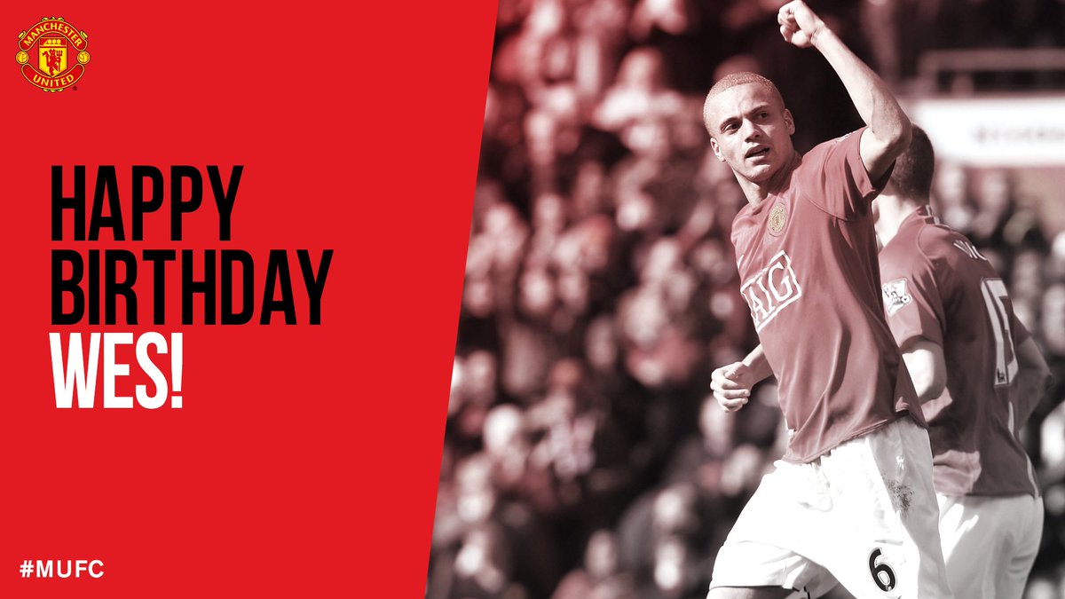 Happy birthday Wes Brown! #MUFC
