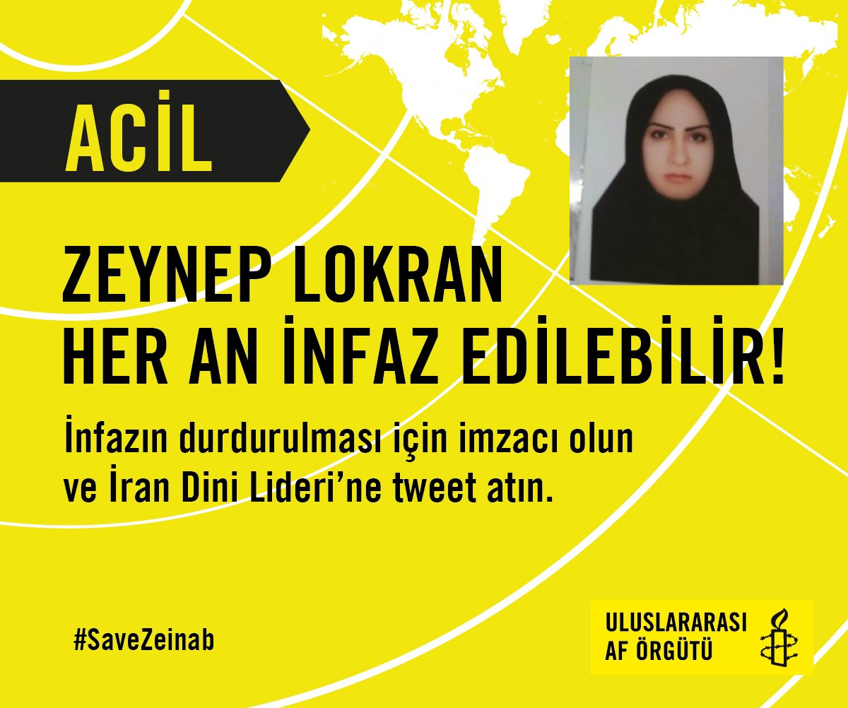 aforgutu's tweet photo. 🕯Zeynep Lokran için imzacı olun ve İran Dini Lideri'ne @khamenei_ir infazı durdurması için tweet atın: https://t.co/A0aChZtnB1  #SaveZeinab https://t.co/6Cx707eWYd
