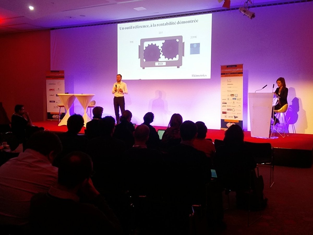 ekimetrics's tweet image. Le marketing mix modeling,  sommet de la pyramide Analytics? @JBBouzige CEO @Ekimetrics #DMParis @frenchweb
