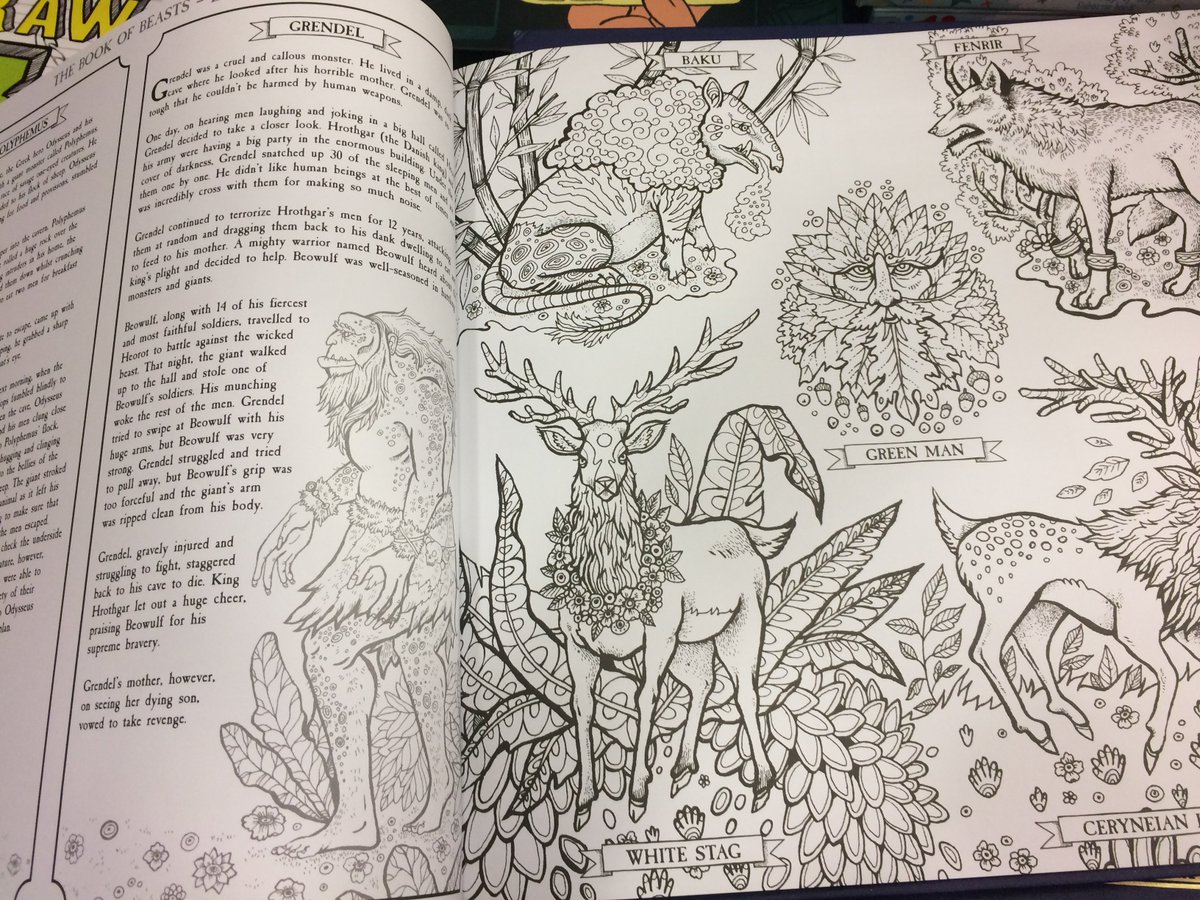 850 Coloring Book Ends HD