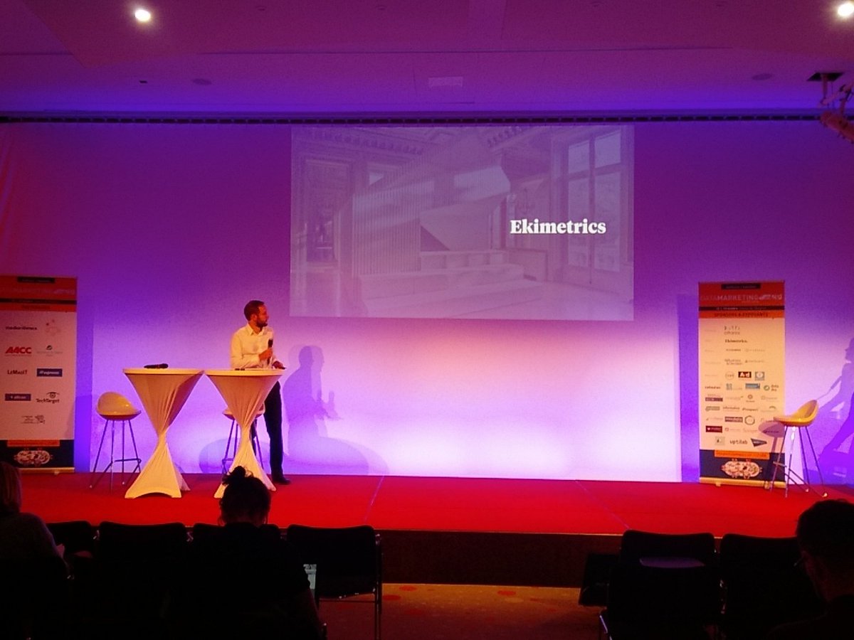ekimetrics's tweet image. Le marketing mix modeling,  sommet de la pyramide Analytics? @JBBouzige CEO @Ekimetrics #DMParis @frenchweb