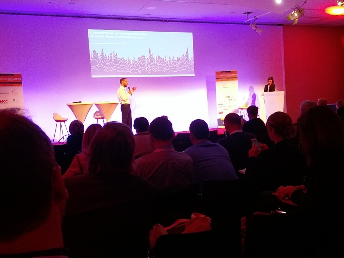 ekimetrics's tweet image. Le marketing mix modeling,  sommet de la pyramide Analytics? @JBBouzige CEO @Ekimetrics #DMParis @frenchweb