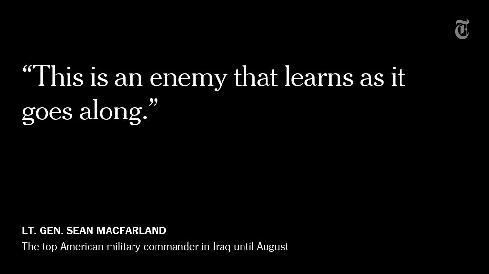 nytimesworld's tweet photo. ISIS is piloting simple drones rigged to kill https://t.co/bguAPswR0T https://t.co/CcBqlTVY2H