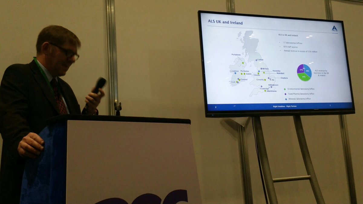 ALSUKIreland's tweet photo. And we're off....... Chris Caird presenting at #Contam2016 @ContaminationEx on the new #asbestos #bluebook. https://t.co/AOwp9Pr5f2