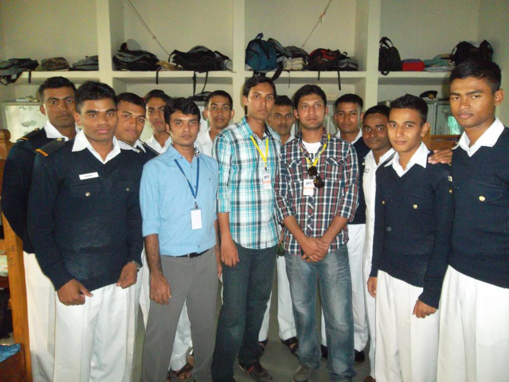 JonayedMd's tweet image. Once at the night of Golden Jubilee celebration @Bangladesh_Marine_Academy