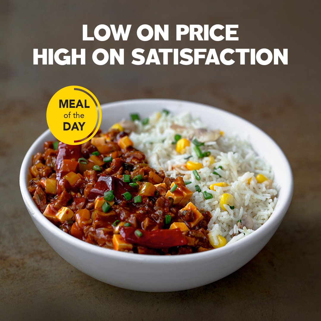 FreshMenuIndia's tweet photo. Grab our Meal of the Day at just Rs.170
Order NOW - https://t.co/vy3dTT7lnO
#FreshMenu #Chefmademeals #mealoftheday https://t.co/LKgPugX2rH