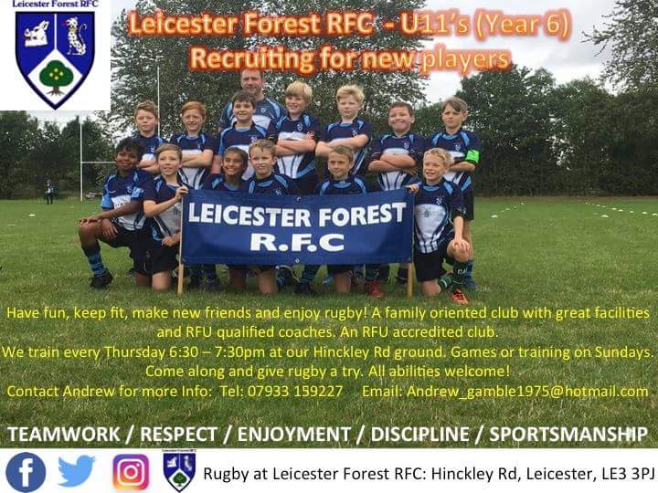 Leicester Forest RFC tweet media