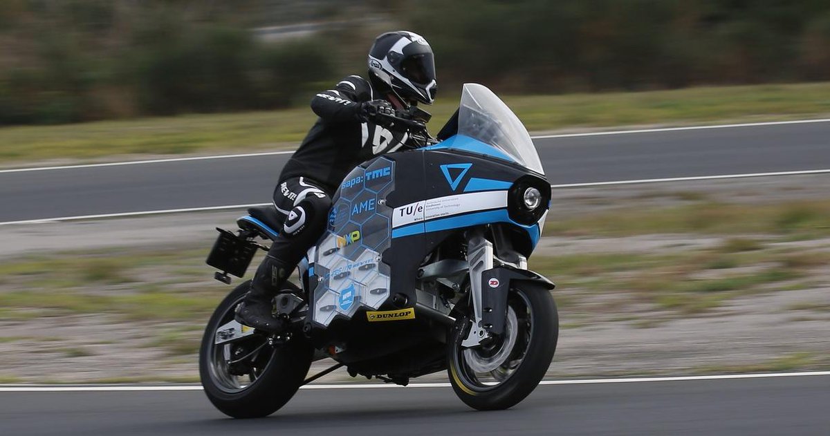 #Dutch innovation brings world’s first electric touring motorcycle <a href="/STORMEindhoven/">STORM Eindhoven</a> to the U.S. #STORM80Days - sot.ag/5vk4m