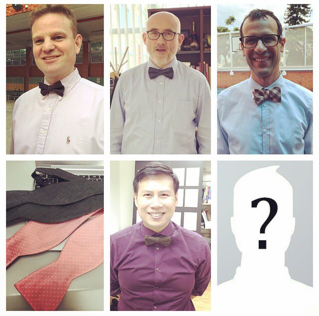 mrdavehan's tweet photo. Bow Tie Thursday is growing. Who else is in? @aishongkong #redbrick125 https://t.co/KdGOiwdrXB