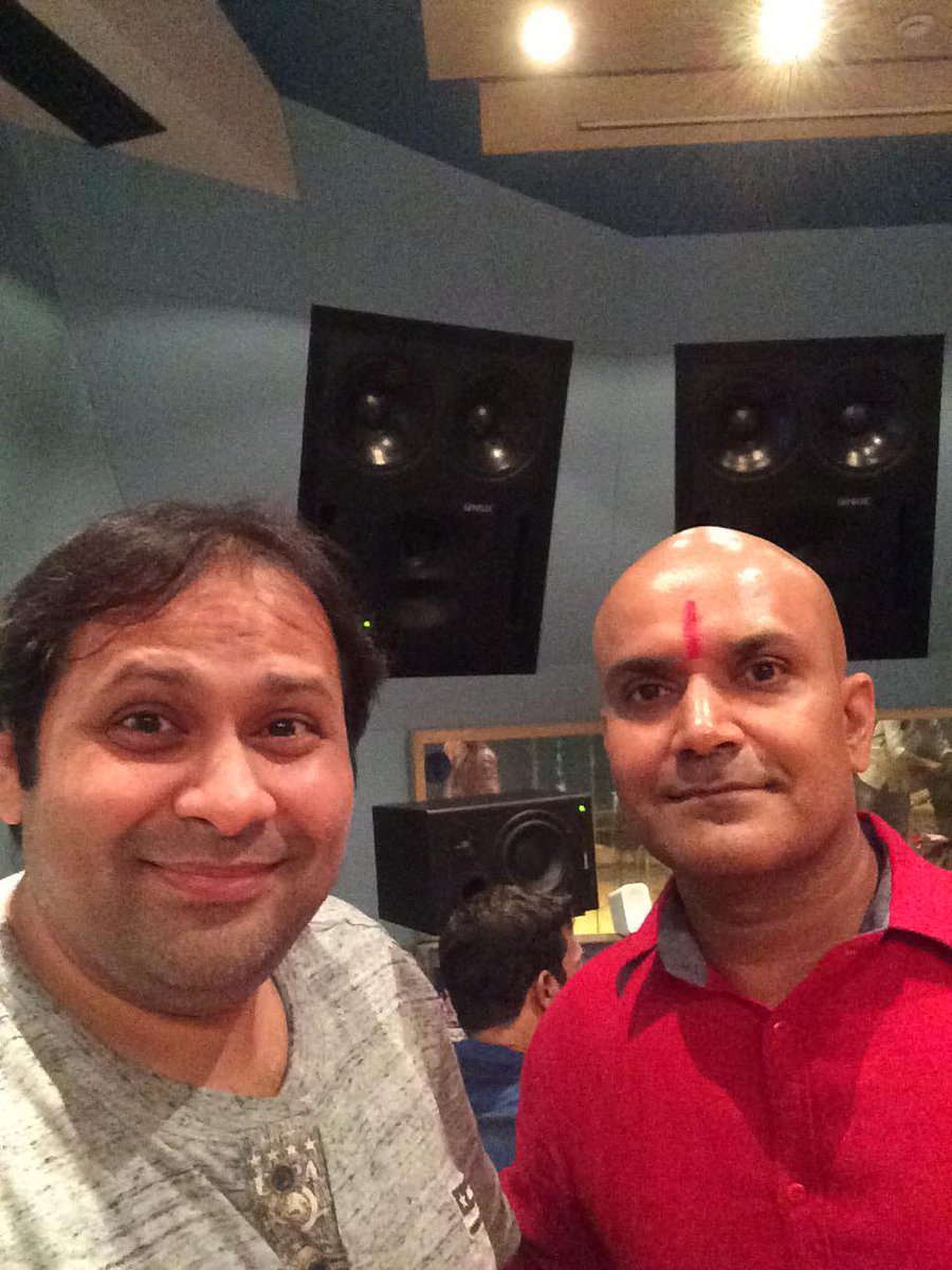 Recorded a new song for a new project! Its going to blow your mind.. Stay Tuned for more! Thank you for supporting <a href="/shail_pritesh/">Shail Pritesh</a> we love U