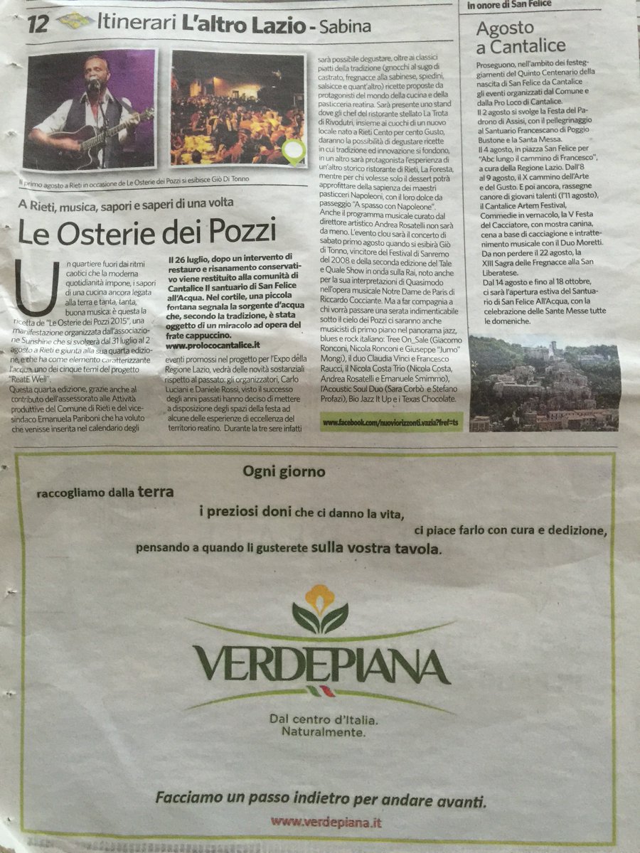 VERDE_PIANA's tweet photo. @Verdepiana

#Dal #Centro D'Italia #Naturalmente

#ProdottiBio #Natural #Ortaggi #Legumi #Pasta ... https://t.co/tVVVmyskdu