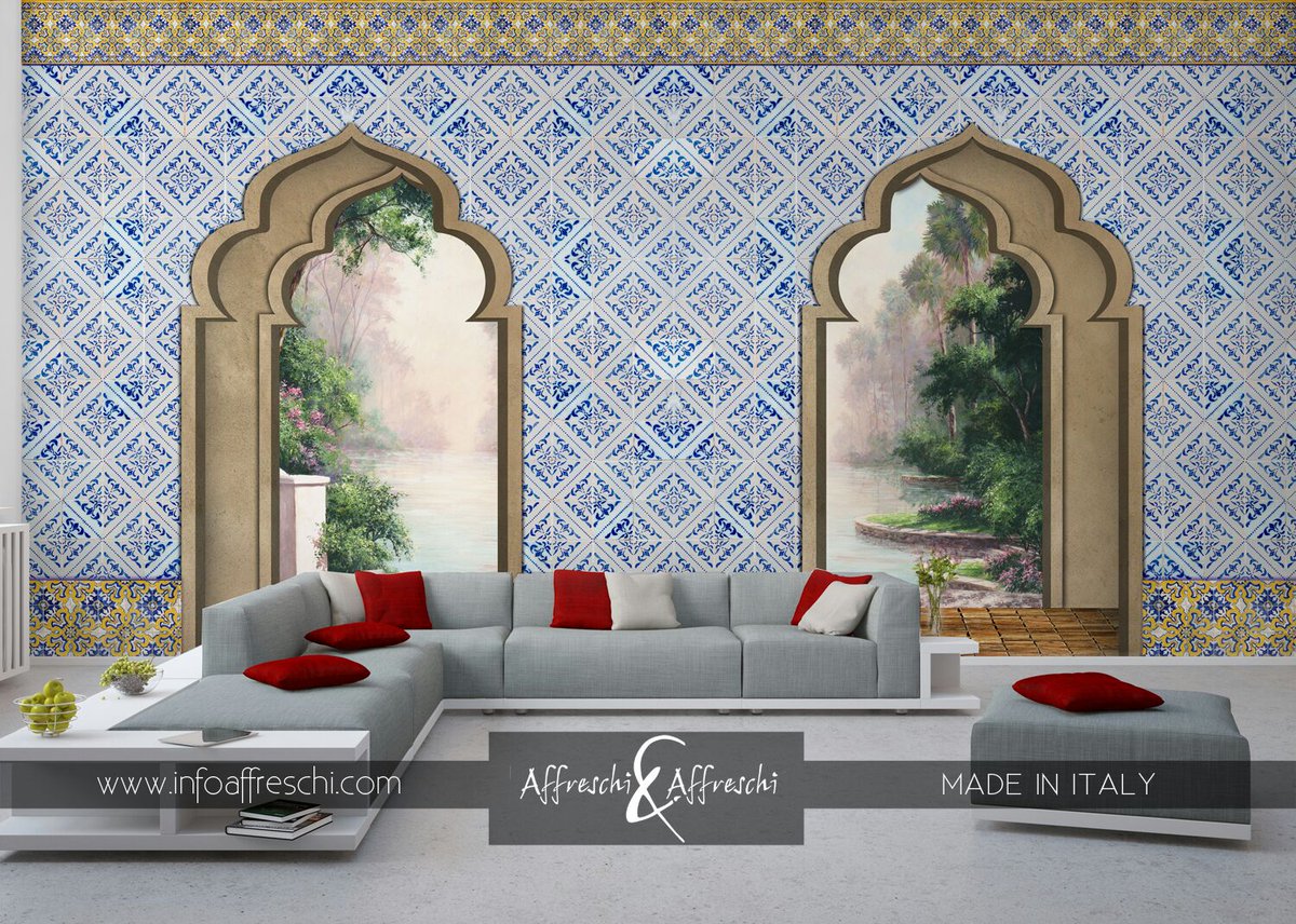 infoaffreschi's tweet photo. Visit us at Saudi Build Expo - hall 1, stand 317-1 #saudibuildexpo #saudibuild #interiors #interiordesign #wallart #fresco #wallpaper #index https://t.co/soVPFdVHfI