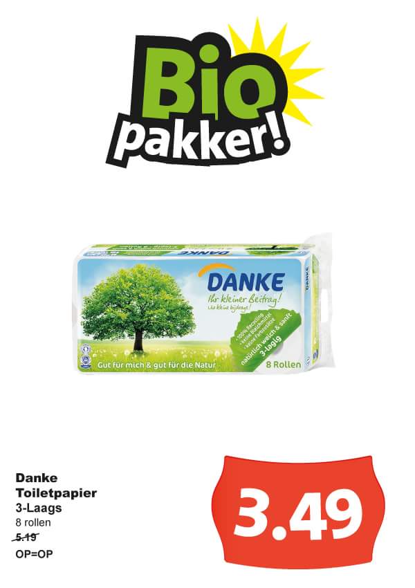 Nog maar 3 dagen bio  pakker..Natuurlijk bij natuurwinkelalphen.nl