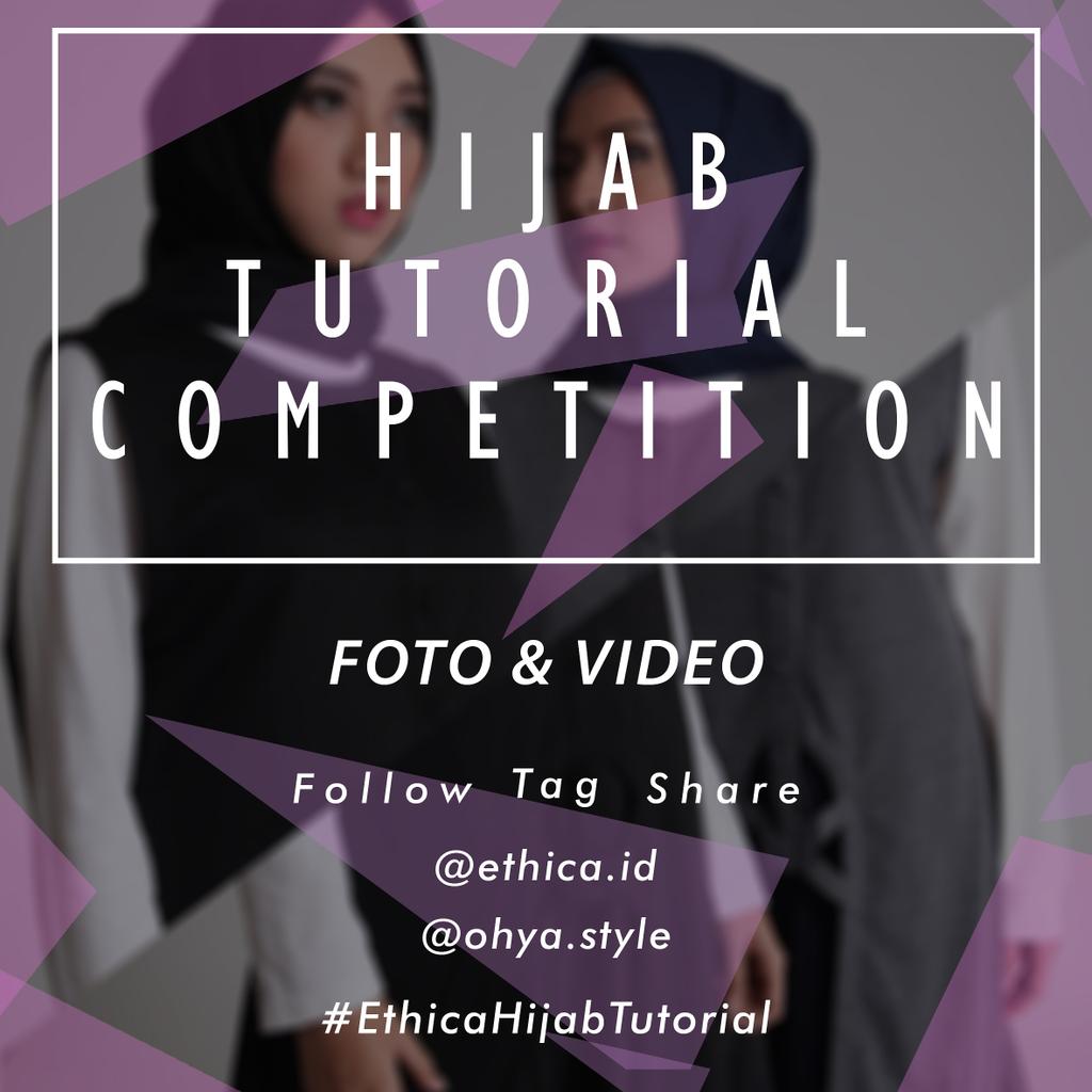 ethica_id's tweet photo. YUK IKUTAN ETHICA HIJAB TUTORIAL COMPETITION SEKARANG JUGA!!!
Cek syarat &amp; ketentuan di ==> https://t.co/gol5txVyEr https://t.co/c6lJ2tH6A2