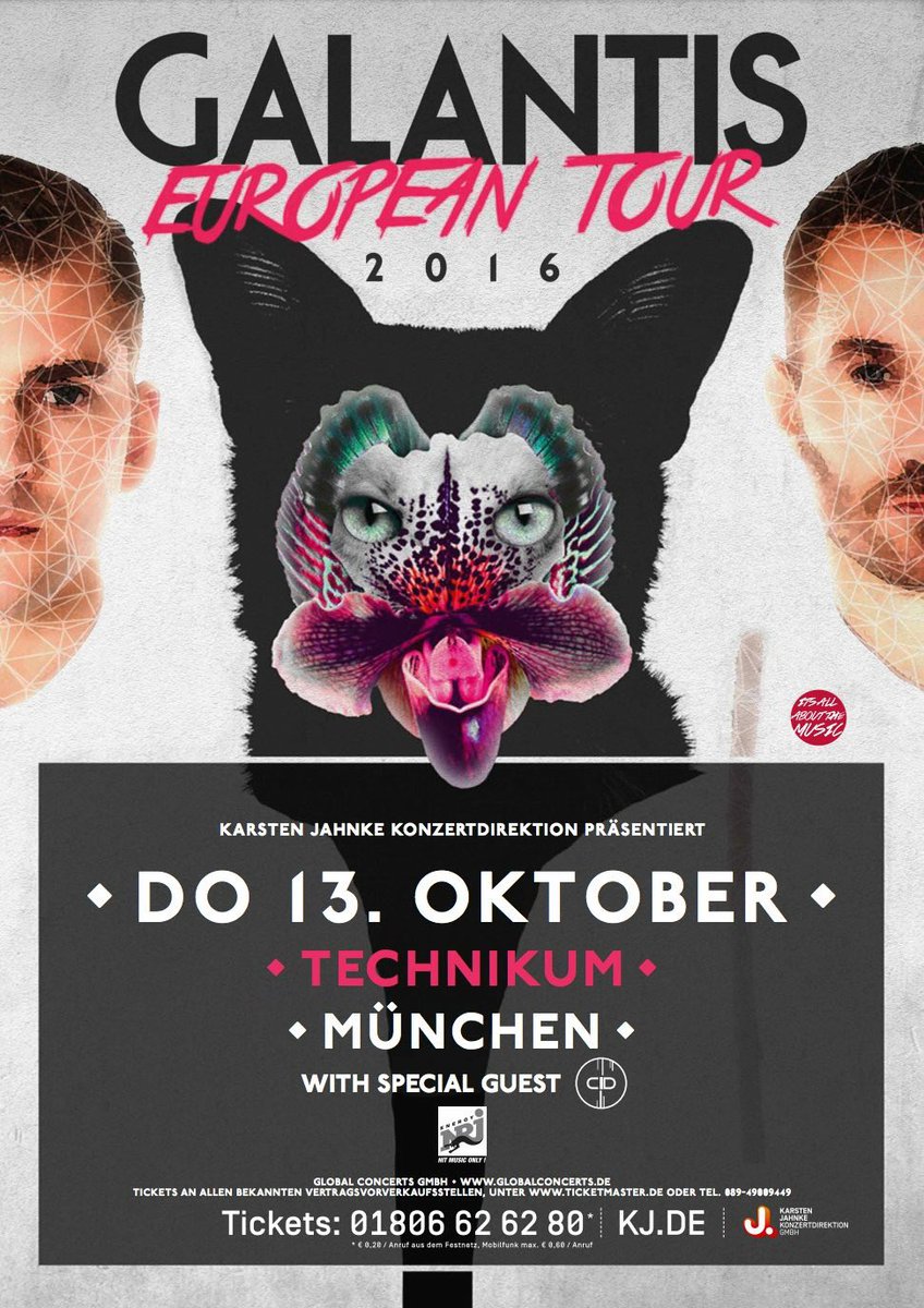 wearegalantis's tweet photo. Munich! We're ready for some SOLD OUT energy tonight!! See u there 🙌🙌 https://t.co/myT2w1mmrJ
