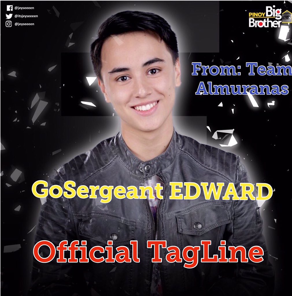 EdvenReal's tweet image. Okay lang Ba Beshy @EdVenPBB join ako sa TL ng Team Edward? 
GoSergeant EDWARD