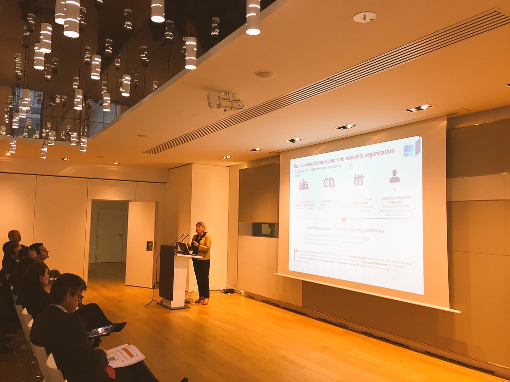 NCT_immo's tweet photo. Fabienne Simon @IpsosFrance "La raison principale d'un déménagement pour une entreprise est de regrouper ses salariés sur un même site" https://t.co/fwZSk3iPje