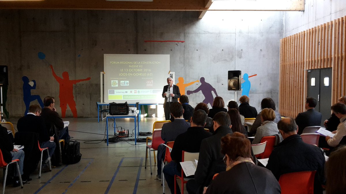 cd2e1119's tweet photo. Le forum #constructionpassive commence @LoosenGohelle @AAuteuil 2eme forum vers la #performance #batiment @LaMaisonPassive https://t.co/vCRBQFQJey