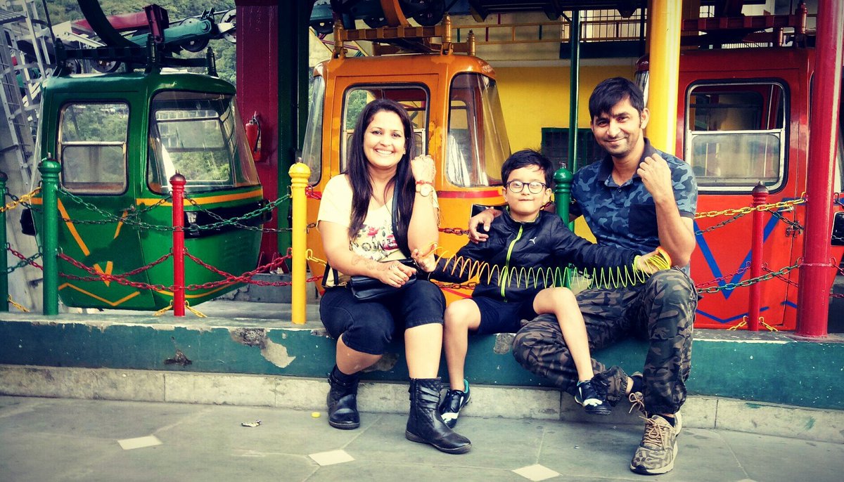 shailfilm's tweet photo. With my wife @anjupix and son @aryanaroo At #Uttarakhand #mussorie #mussurie #kemptyfalls #kemptyfall #kempty_fall https://t.co/N1KJK7ovGZ