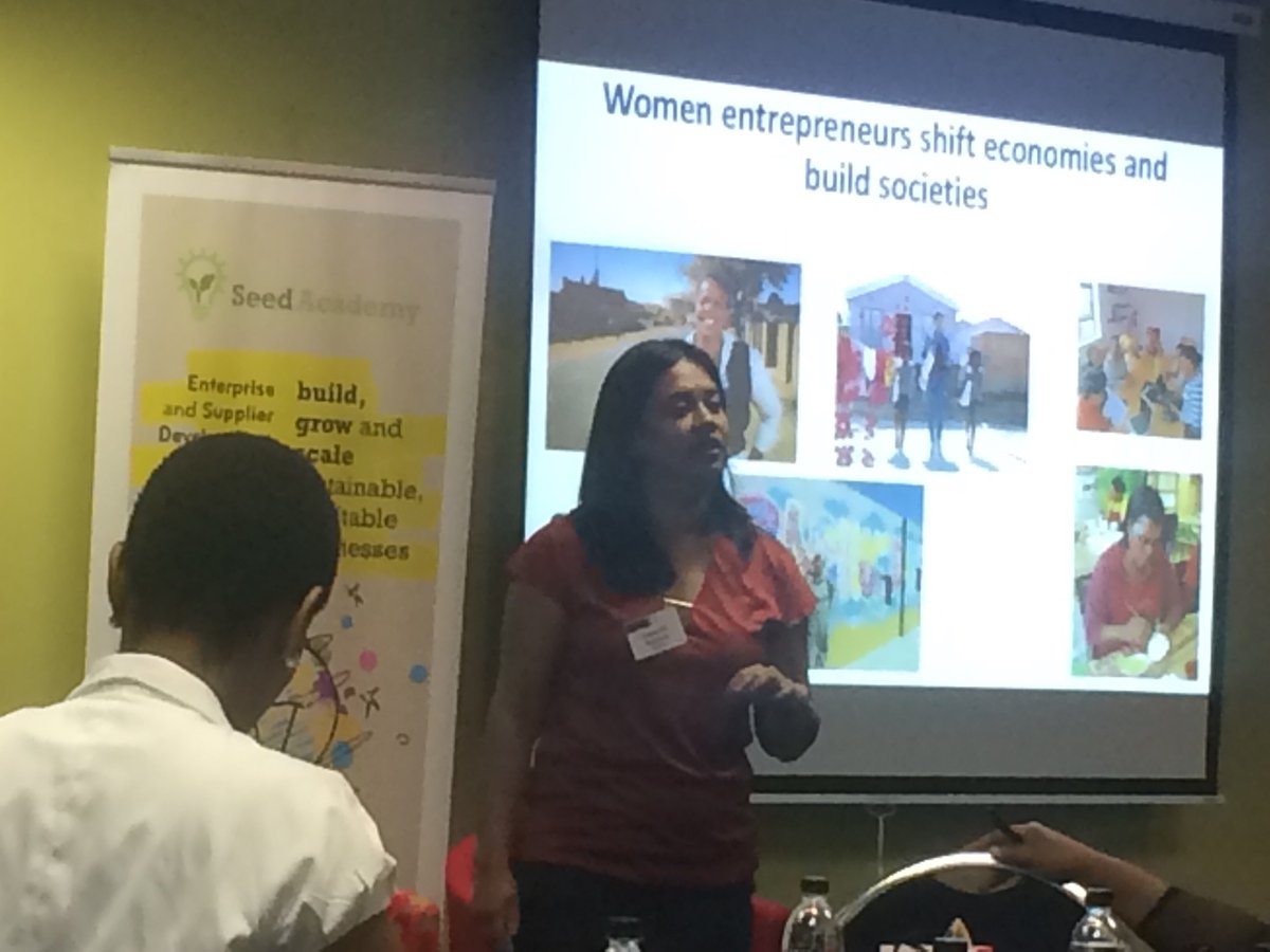 SeedAcademySA's tweet photo. Yogavelli Nambiar, Director ED Academy @GIBS_SA discussing #entrepreneurship #ED & #socialchange #RealStateofESD #SeedAcademy https://t.co/G8J5enVJDS