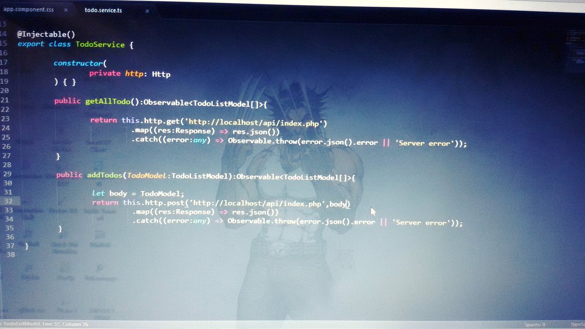 TiwariShanky's tweet image. Logan.... 
#angular2 
#http 
#angularhttp