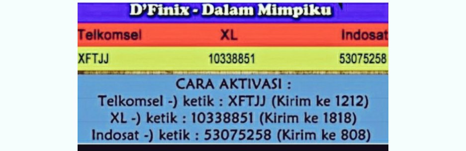 Dfinix's tweet photo. Ayo guys aktifkan RBT/NSP DALAM MIMPIKU semoga karya kita bisa mewakili perasaan kalian @Finixious_ID #backsong #soundtrack #FTV #sinetron https://t.co/2eTNbh5jnY