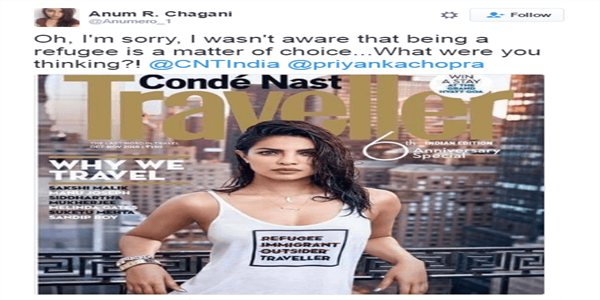 worldofreviews's tweet photo. Priyanka Faces The Brunt Of Twitterati For Wearing Controversial Tee !
#ControversialTee
#PriyankaChopra
SEE: https://t.co/UKIfqQbIOr https://t.co/8Aazypq1iy