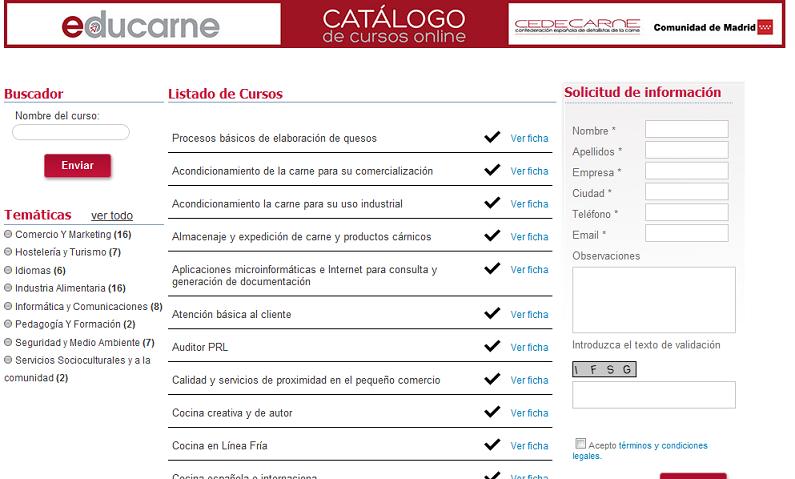 Gacetinmadrid's tweet photo. Se presenta la plataforma #Educarne para la teleformación de los carniceros-charcuteros #Fedecarne @ComunidadMadrid https://t.co/v2pvBRYUmj https://t.co/tGQTYvBVhU