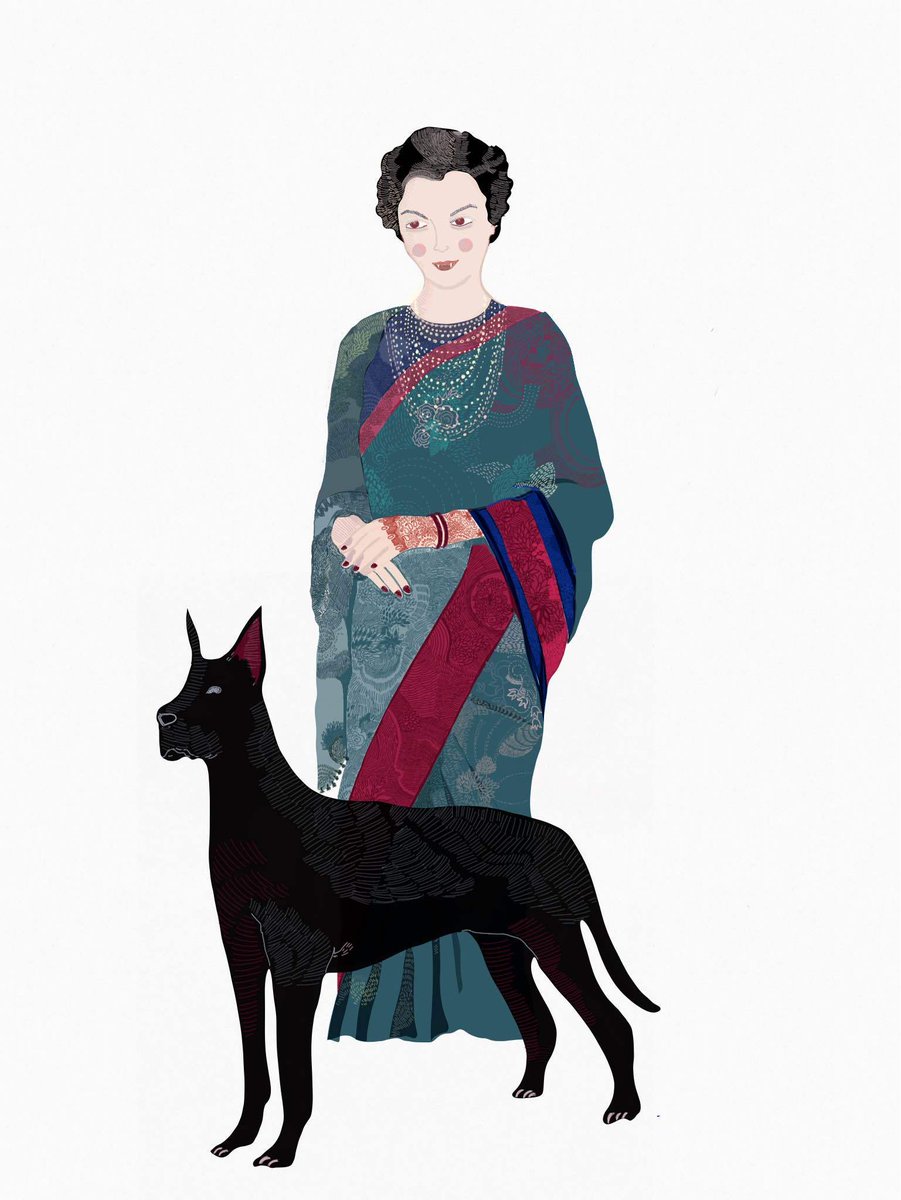 "A vampire in Dhaka, 1939" 
#vampires #Dhaka #Bangladesh #illustration