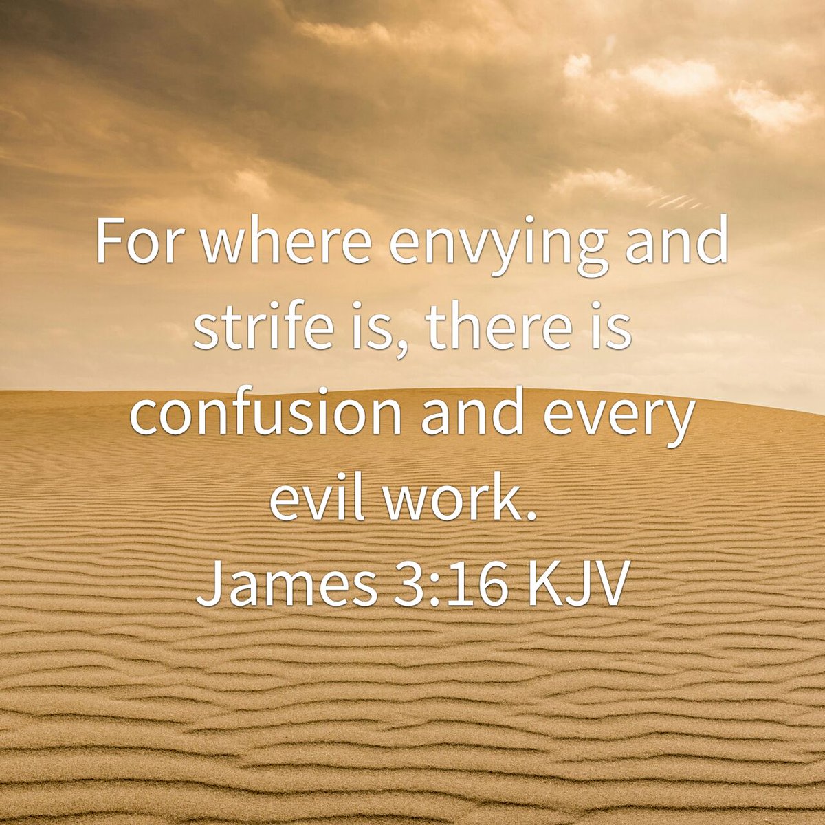 curtleeeightyt's tweet image. For where envying and strife is, there is confusion and every evil work.
James 3 KJV
bible.com/1/jas.3.16.KJV