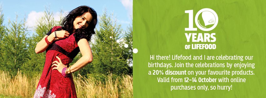 Lifefood_en's tweet image. Celebration time! 20% discount on your favourite products until Friday! #rawfood #vegan #healthysnacks