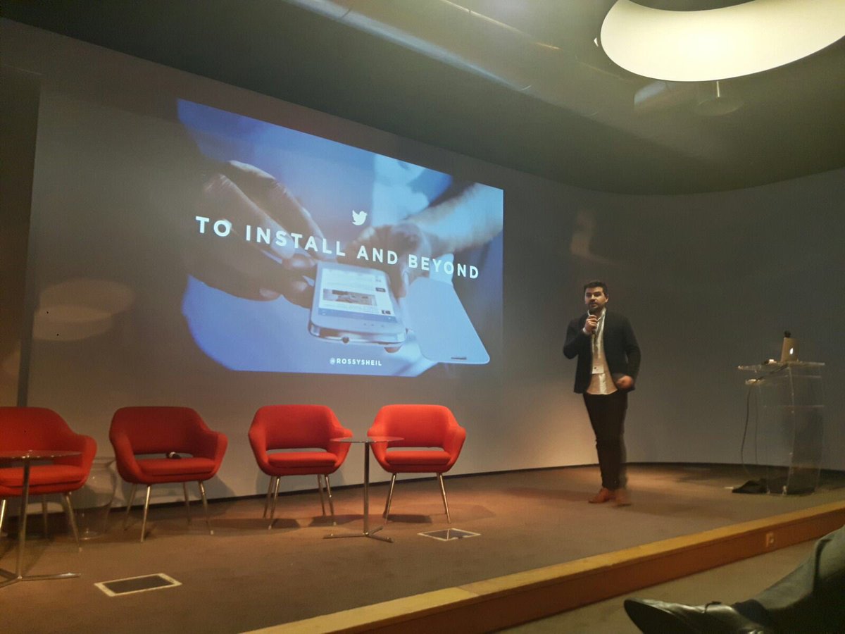 mobileedgeevent's tweet photo. "Every app can achieve virality and connectivity on twitter!" @RossySheil #MobileEdge2016 #BOLDInternational https://t.co/gh3NejqUWB