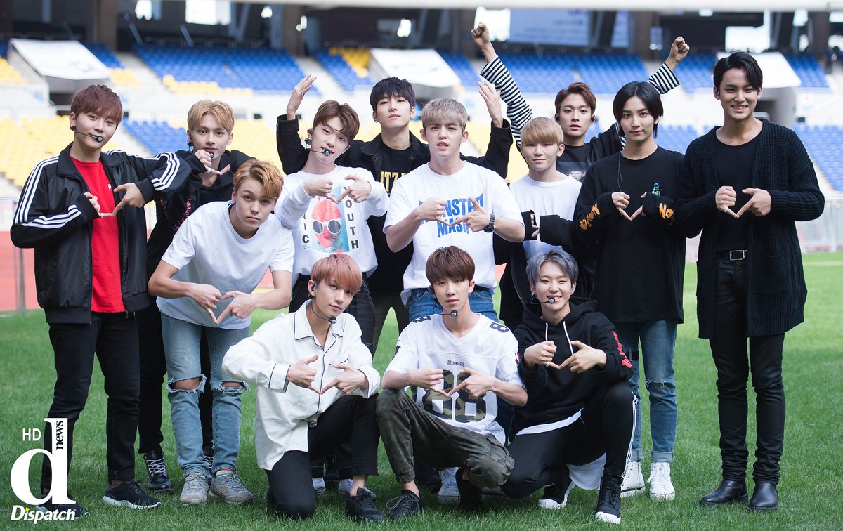 [PIC] SEVENTEEN ❤
Crd: Dispatch news, Vliveofficial