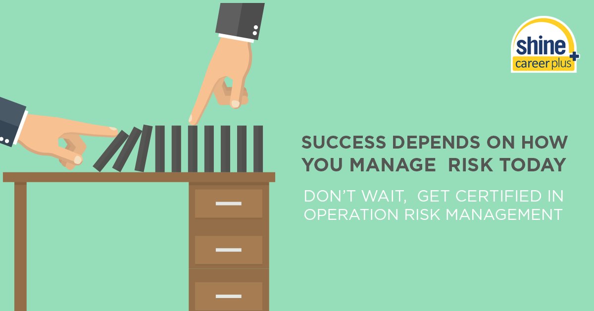 ShineCareerPlus's tweet photo. Don't wait for opportunity, create it. Know more about courses in Risk Management: https://t.co/Xj0gIF9smN
#RiskManagement #OnlineCourses https://t.co/BWcV0OAfIi