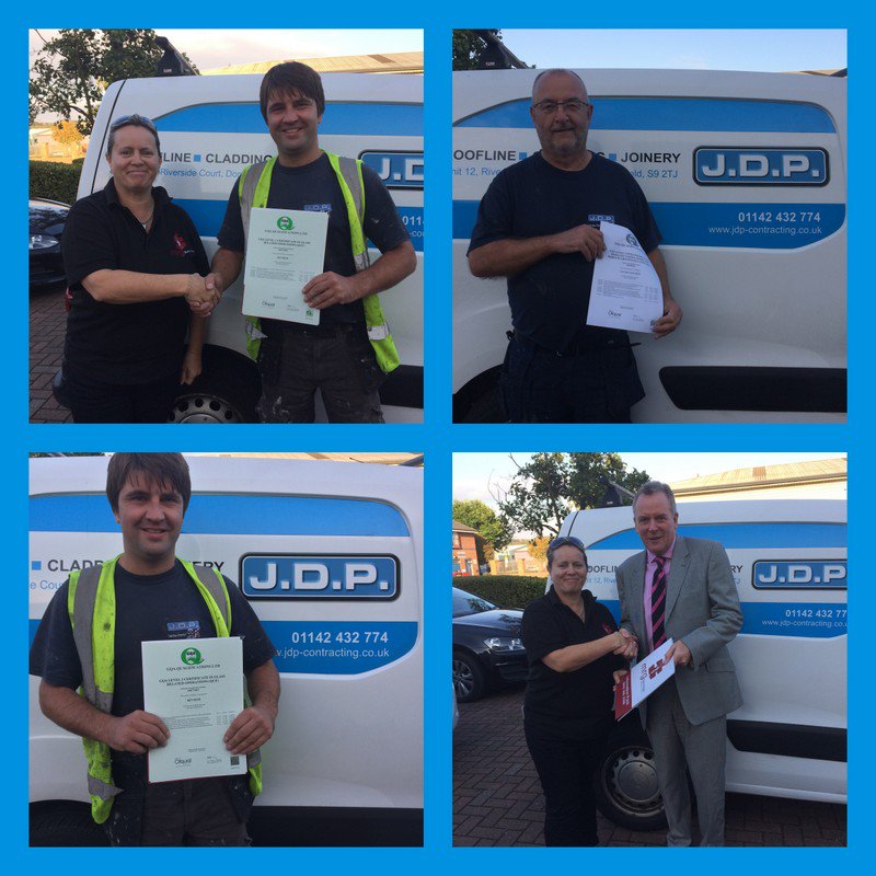 Congratulations to two of our Technicians who recently received their level 2 NVQ's another addition to JDP's highly skilled workforce.