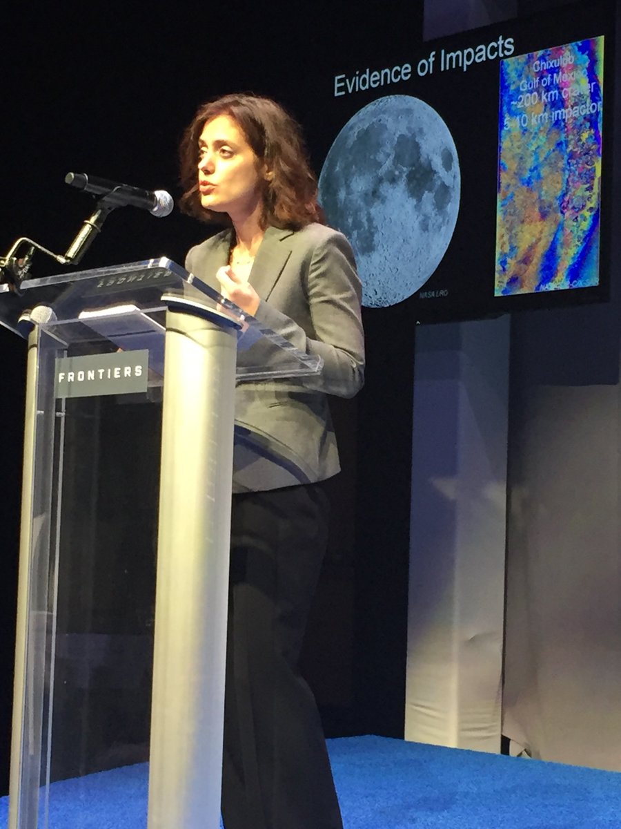 JedidahIslerPhD's tweet photo. .@AmyMainzer now speaking abt tracking earth impacts. #WHFrontiers #WomeninSTEM https://t.co/vvbzfaFDeS