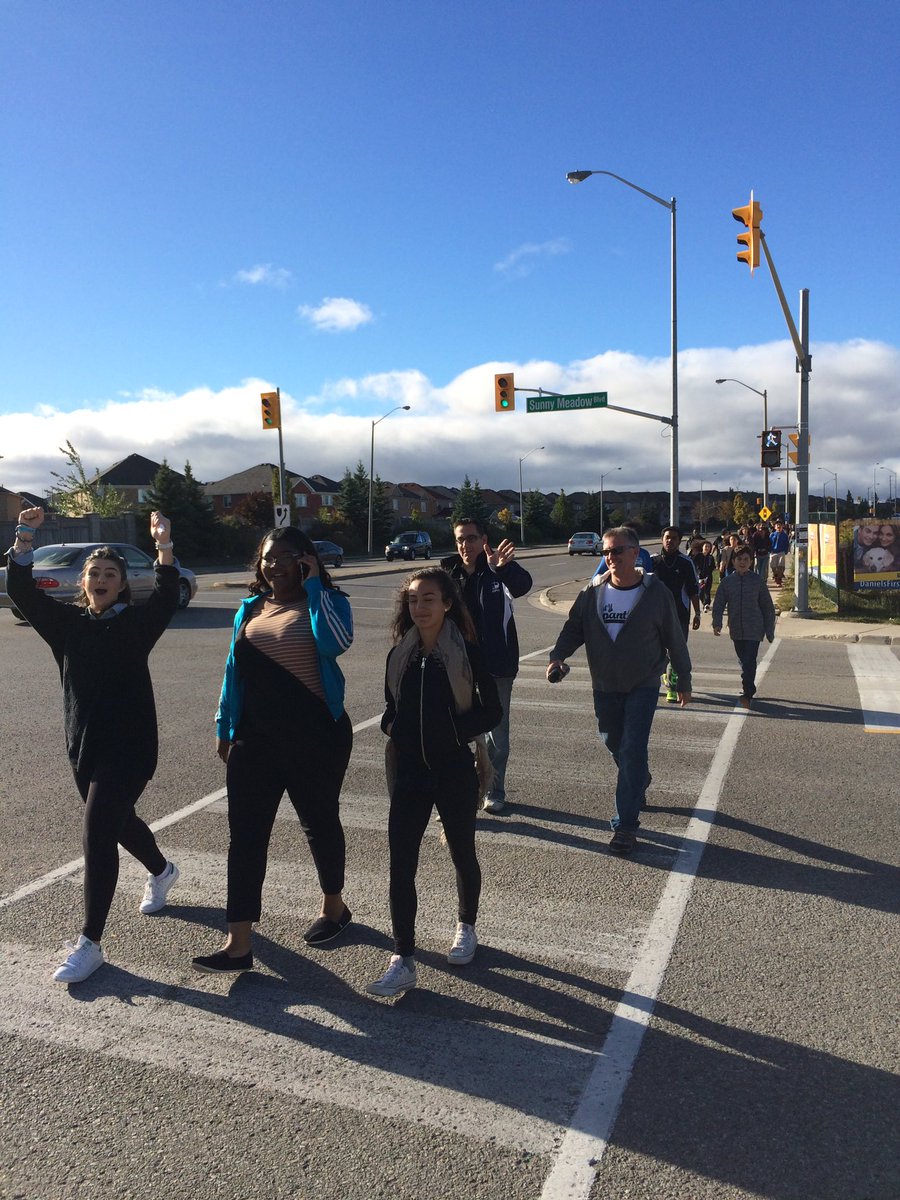 dYathletics's tweet photo. Annual St. Marguerite d'Youville walk to the church. https://t.co/0neSx4yxNO
