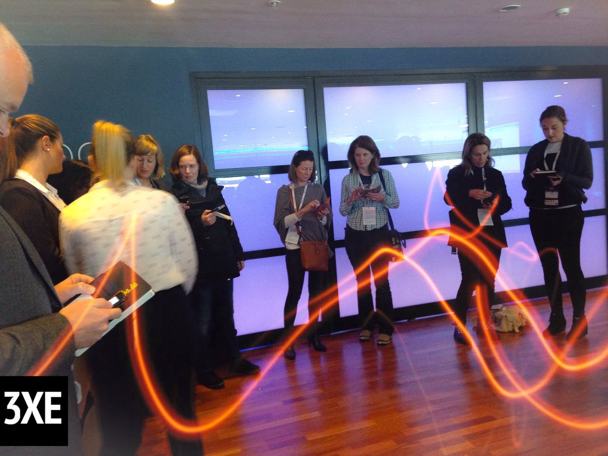 SharonTighe's tweet photo. Love a workshop where you actually get up &amp; create something! #3xedigital #3xeworkshop https://t.co/nAcBMOnPY0