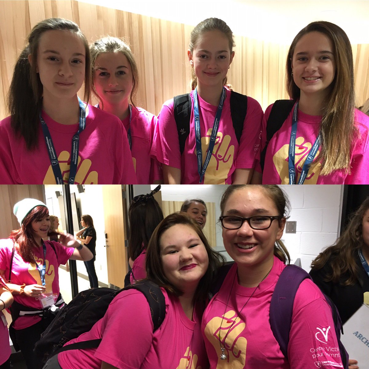 EspODYSSEE's tweet photo. #JourneeInternationaleDesFilles merci à l'@ULaurentienne, Centre Victoria & @collegeboreal pour l'animation de la journée #JIF2016 👍🏼🎀 #9e https://t.co/Ist3G4zcwG
