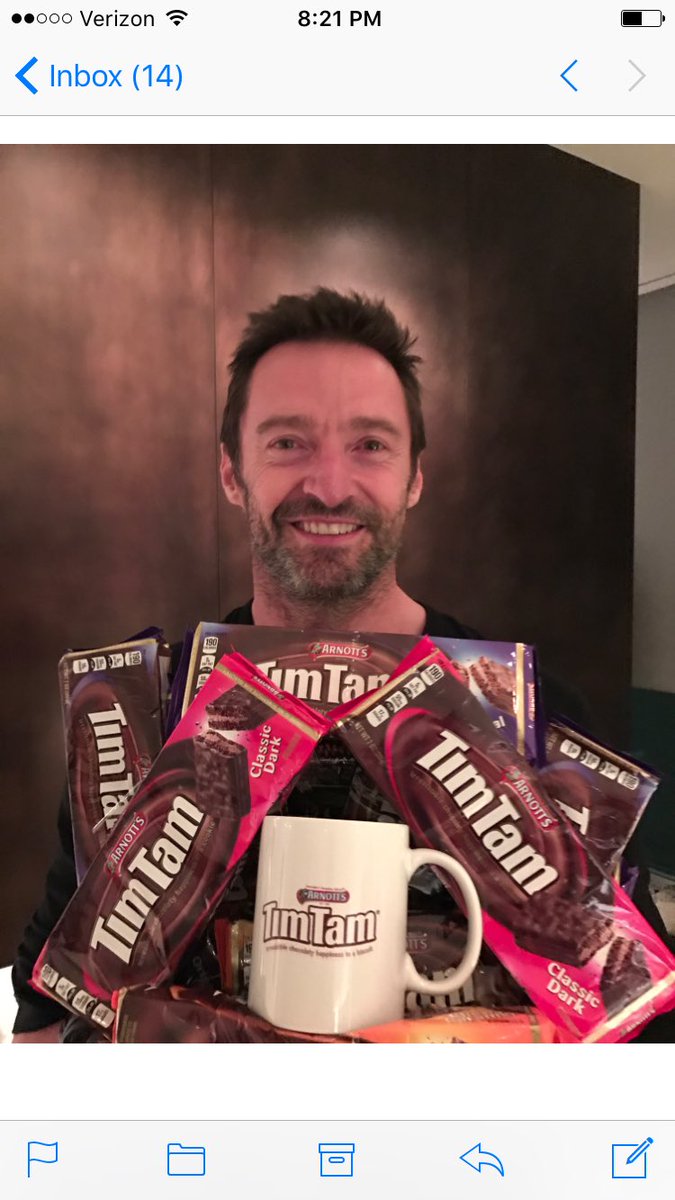 Yes my life is complete @TimTam_US in NYC. I'm IN! @livelaughingman #youknowwhoyouare