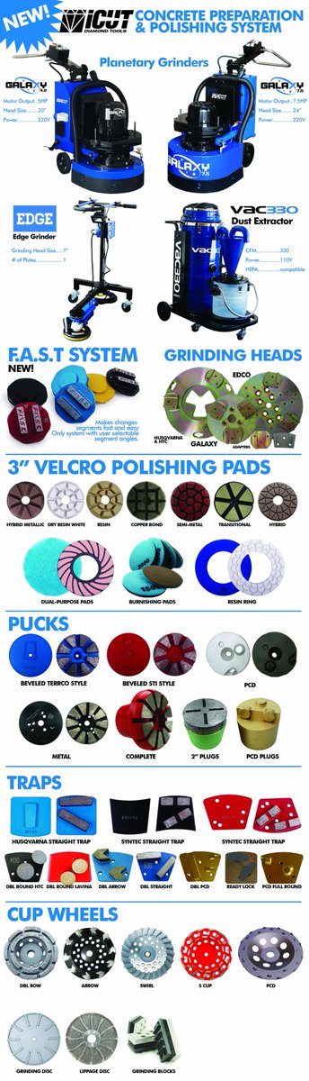 DiamondToolShop's tweet photo. #Floors #Grinder #concrete #power #terrco #Grinding #traps #pucks #vacuum #concreto #HEPA #POLISH #icut #granite #abrasive #stones #tools https://t.co/KBVrlzo3vy