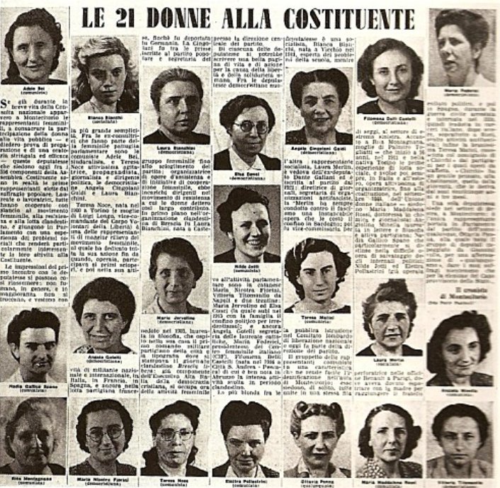 Pierluigi__C's tweet photo. Maria Federici, Angela Gotelli #Dc Nilde Iotti, Teresa Noce #Pci Angelina Merlin #Psi #donne #altrocalibro #commissione75 #votoNO #NOboschi https://t.co/nH70XNfGnL