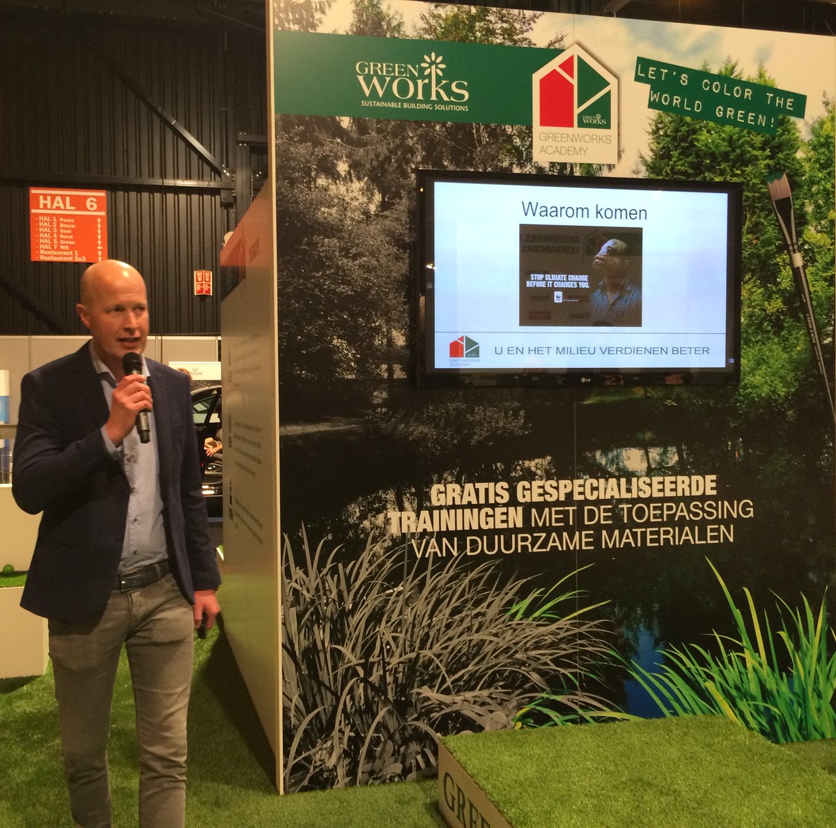 RKB_Greenworks's tweet image. Pitch Eco producten   @WeberBeamix duurzaamheidsplein #bouwcompleet Hardenberg